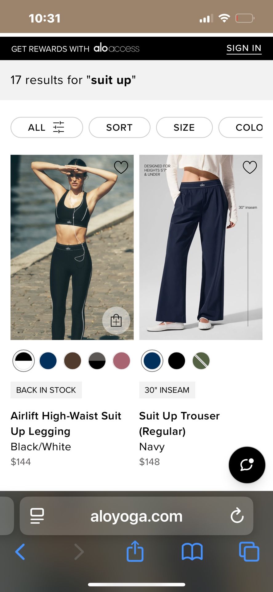 Alo Yoga leggings