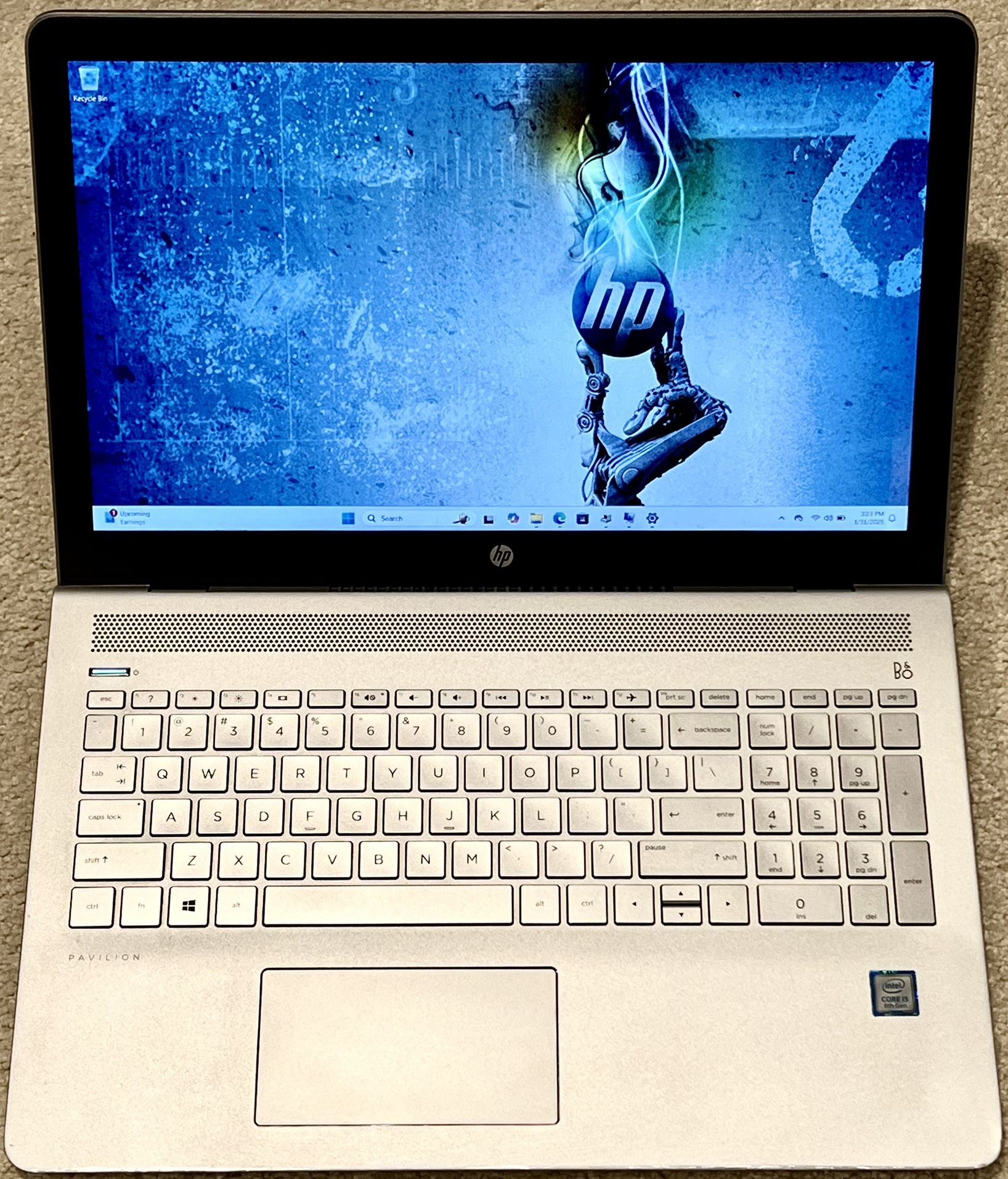 HP Pavilion 15-cc610ms 15.6” Touchscreen QuadCore i5-8250U 1.6GHz 8GB 240GB SSD HDMI Win11Pro Office21