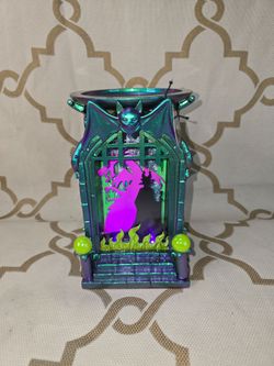 Bath & Body Works Disney Villains Maleficent 3-Wick Candle Holder Shadowbox New