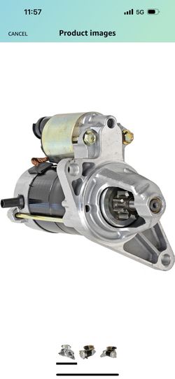 DB Electrical 4 Starter Compatible With/Replacement For Acura 1.7L EL 2001-2005 Honda 1.7L Civic 01-05/31200-PLR-A01, 31200-PLR-A02, DJDE4, DS