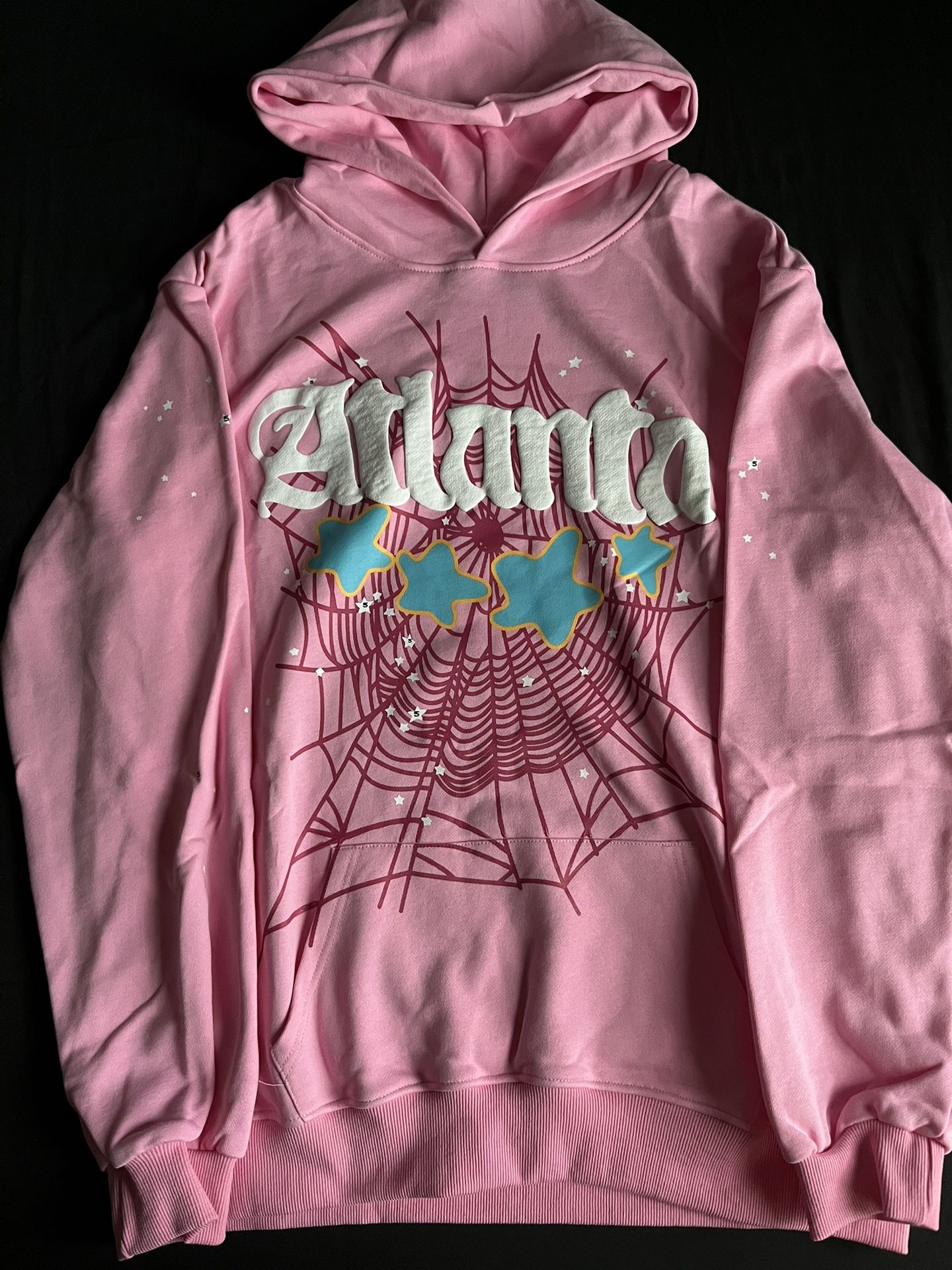 Sp5der Atlanta Hoodie Pink