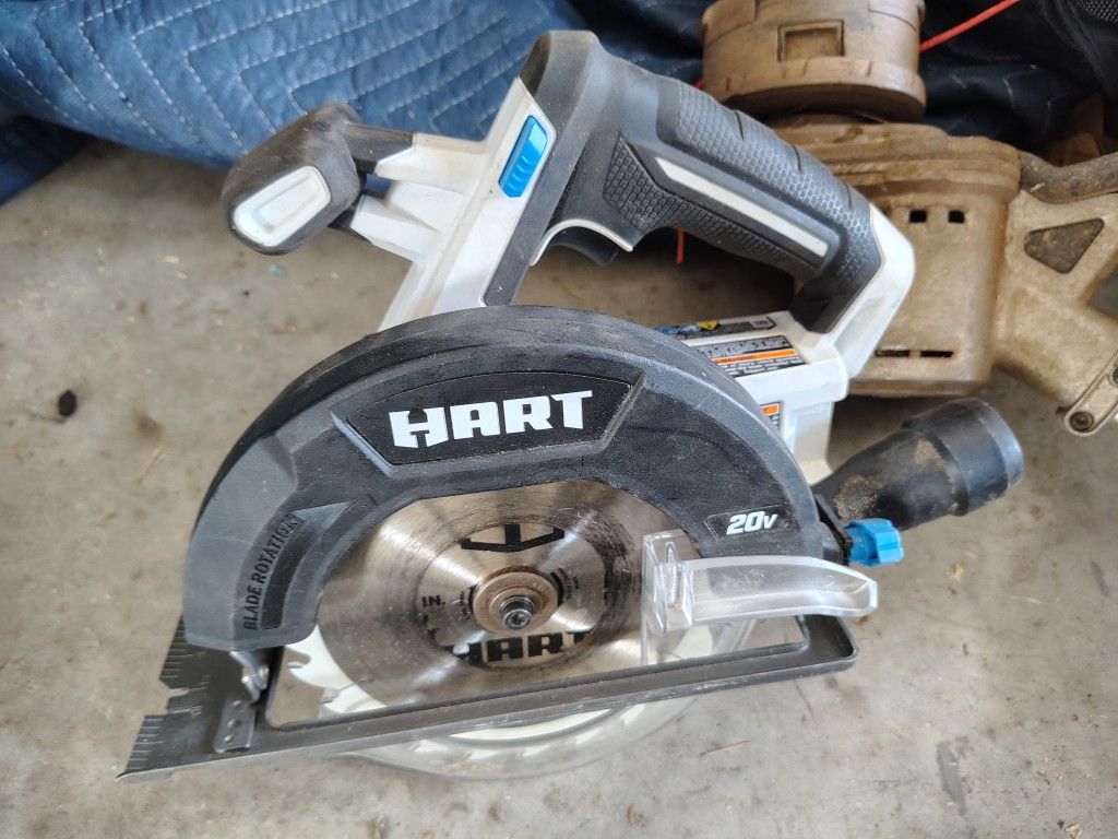 Hart Brushless 20v Circ Saw