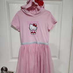 Girls Size 7/8 Hello Kitty Dress