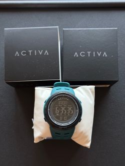 Activa Summit X Invicta Digital Essentials Digital Men’s Watch 50mm Teal Green