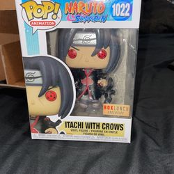 Itachi With Crows Funko Pop Box Lunch Exclusive