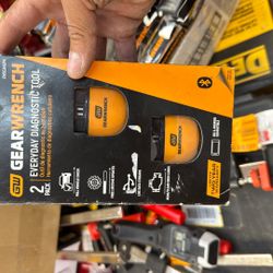 GEARWRENCH OBD2 Bluetooth Diagnostic Tester with GWSCAN App and Free Lifetime Software Updates (2-Pack)