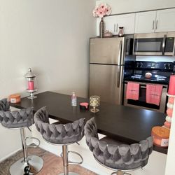 Bar Chairs — Set of 3 