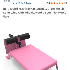 Nordic Curl Bench