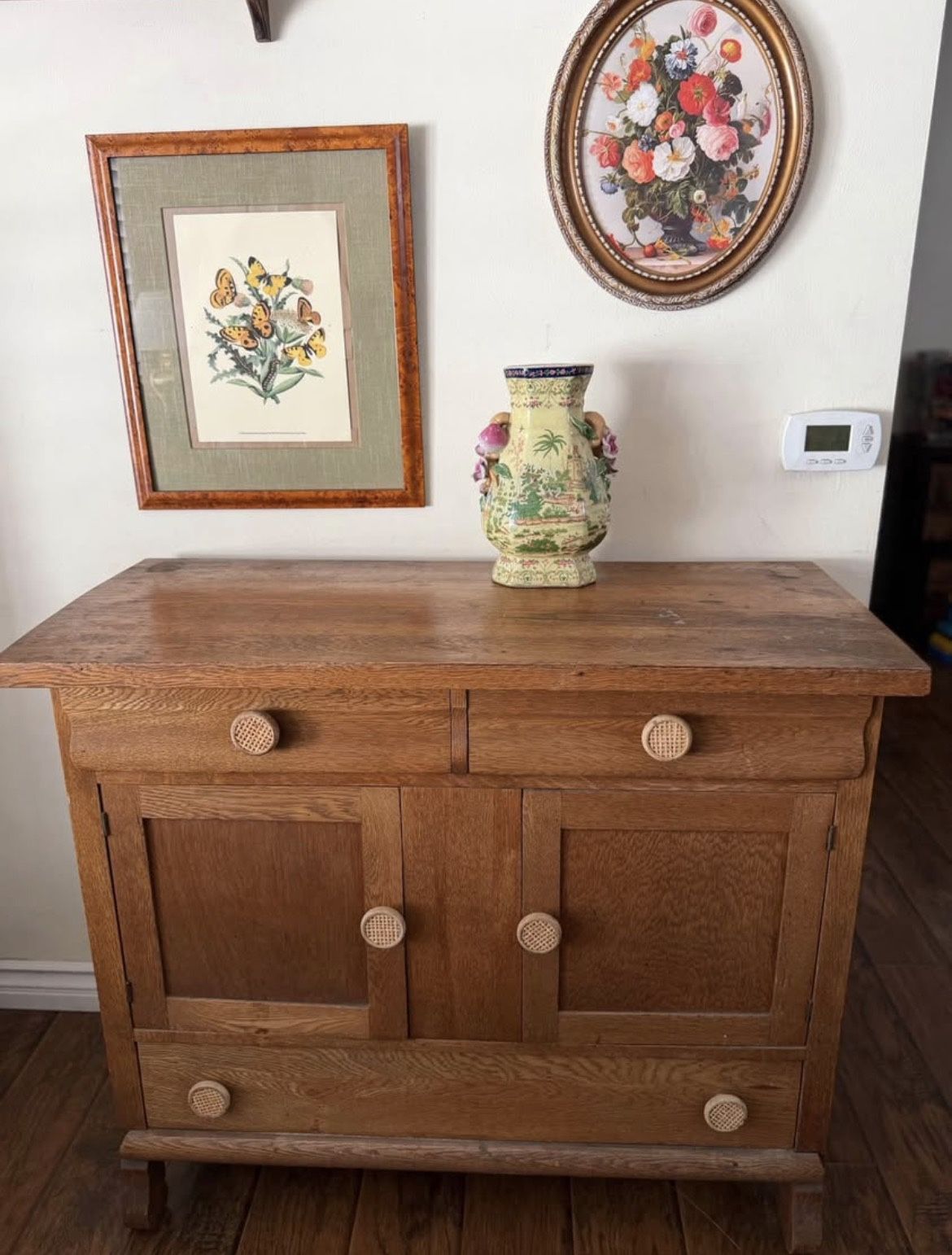 Vintage / Antique Solid Wood Cabinet / Sideboard