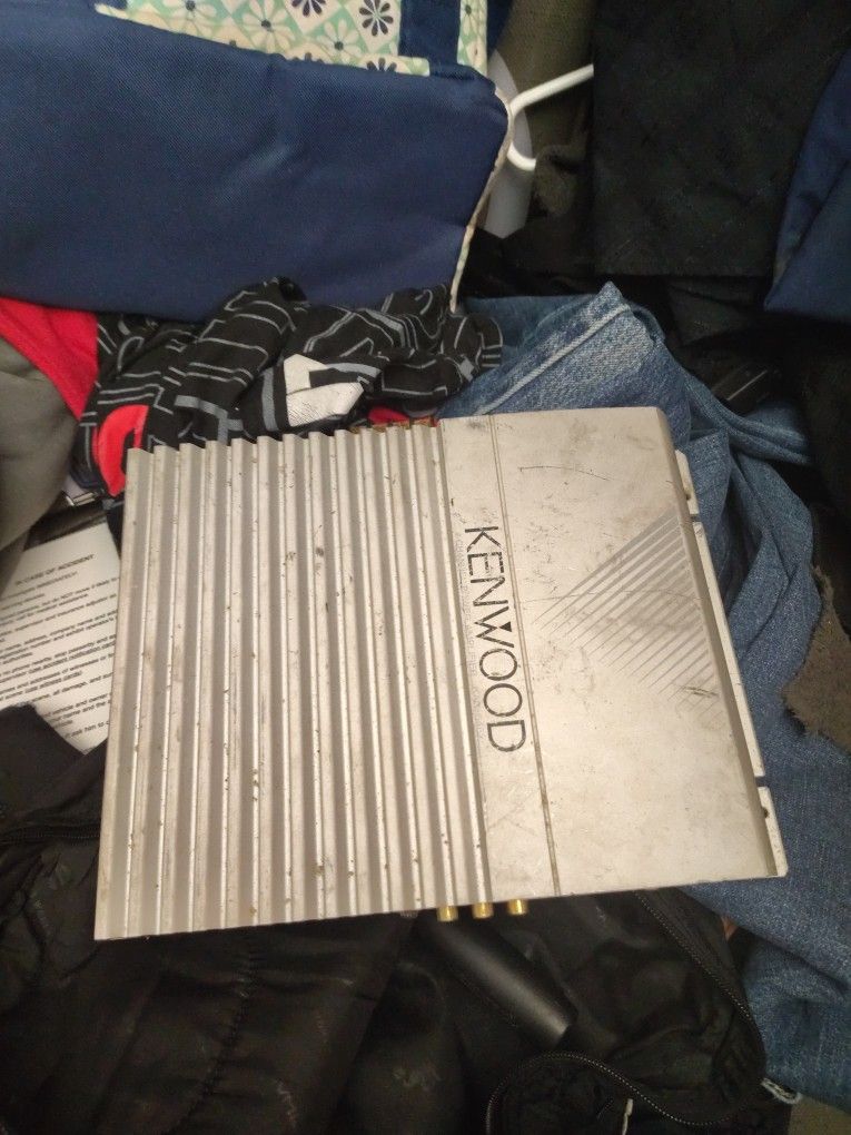 Kenwood Amp Car Stereo Amplifier