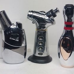 X 3 Scorch And Other Jet Flame Refillable Butane Torch Lighters