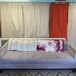 Couch - Used + Somewhat Raggedy, But Solid