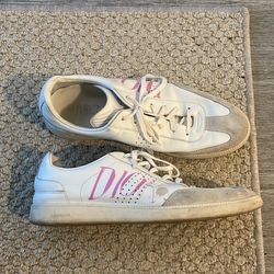 Dior White Sneakers - Size 11