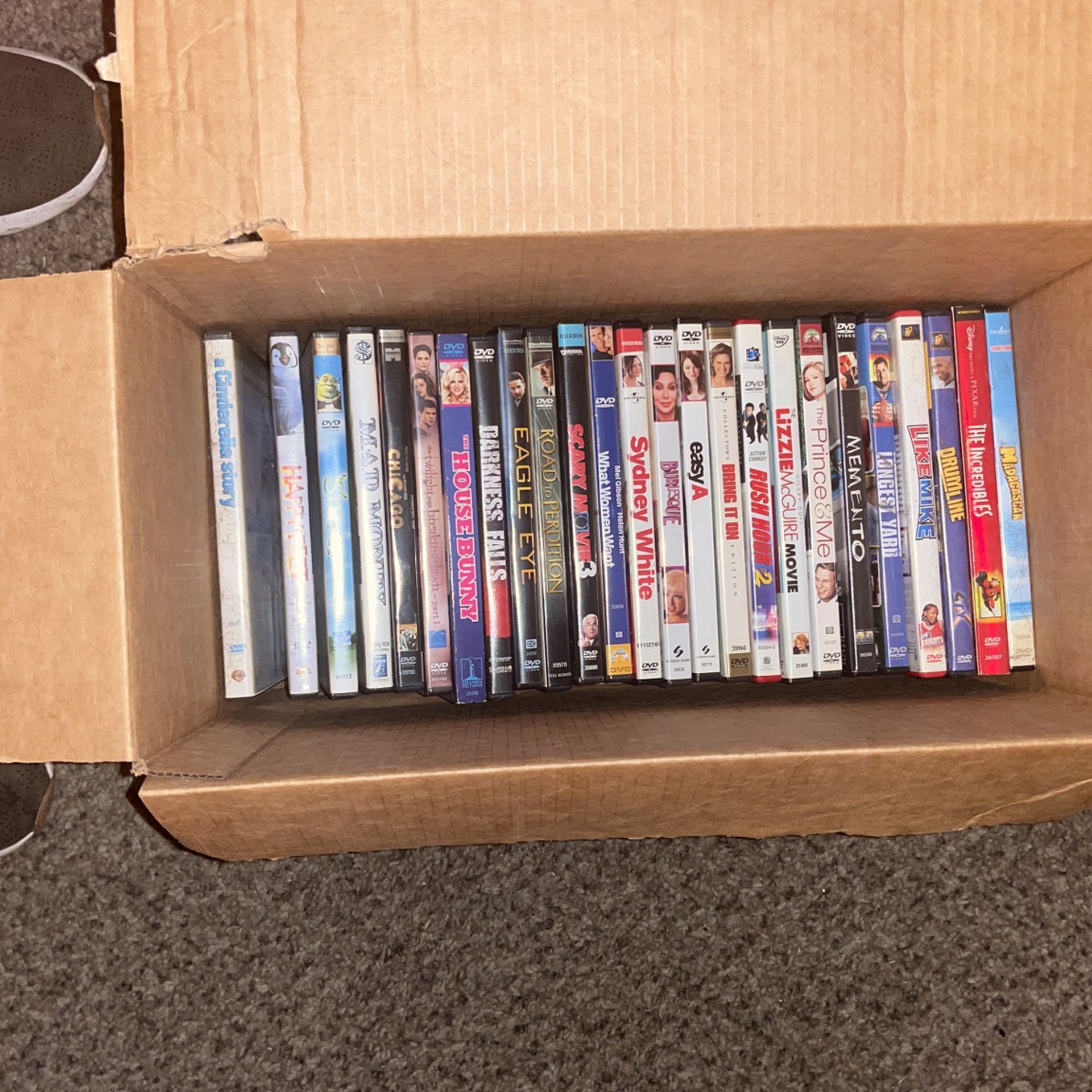 Box Of DVDs