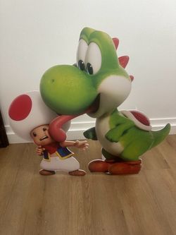 Yoshi toad poster