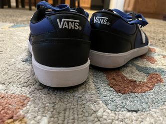 Blue Vans Lowland Comfy Cush Size 9.5 Men’s 