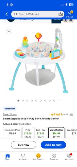 Smart steps bounce n’ play 3 in 1 activity center