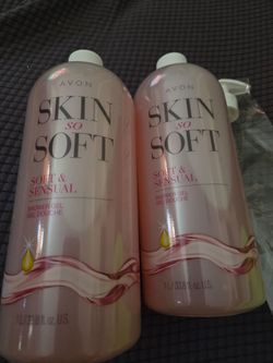 Avon Skin So Soft Soft &Sensual Shower Gels BONUS SIZE