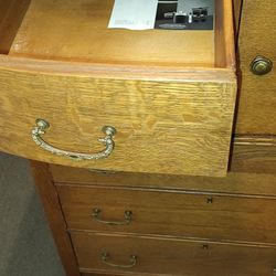 Antique Wood Dresser 