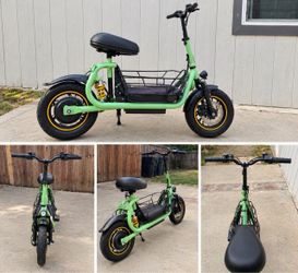 Gyroor C1 Pro Seated Electric Scooter - FAST 19+ MPH (With Charger)