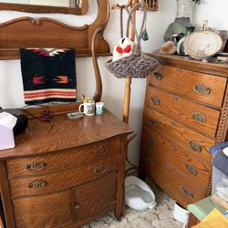 Vintage Wooden Dressers