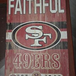 49'ers Wall Hanging decor 