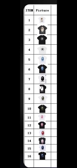 BAPE SHIRTS