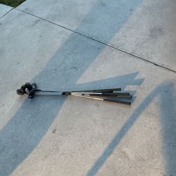 Bundles Of Assortment Lot Of Golf Clubs. Drivers And Two Putters 