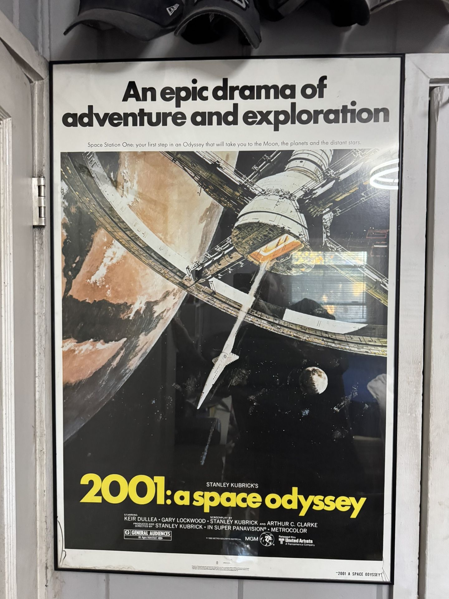 Vintage 2001: A Space Odyssey Movie Lithograph 
