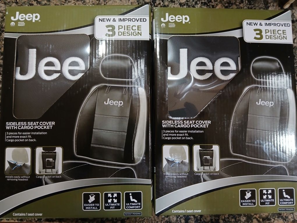 "JEEP" Sideless Seat Cover
