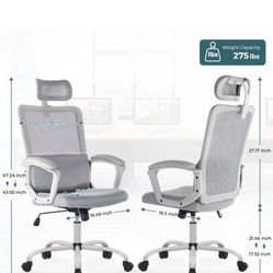 Grey Office Desk Chair