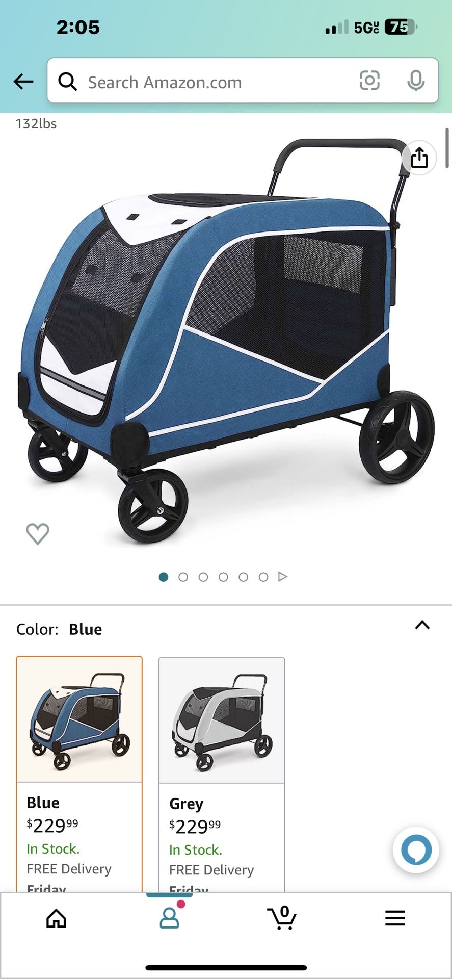 Extra Large Dog Stroller