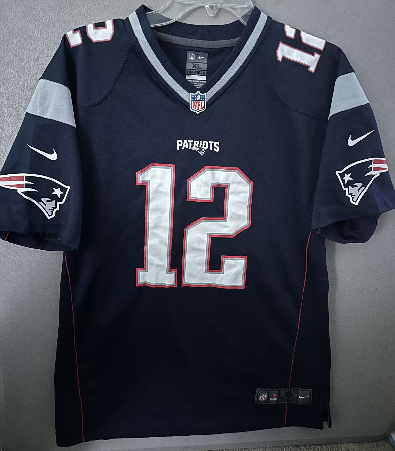 New England Patriots Tom Brady Jersey Youth XL