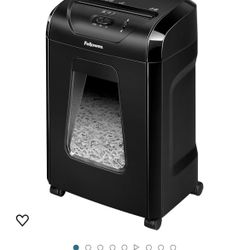 Fellowes Powershred 12C15 12-Sheet Crosscut Paper Shredder for Office and Home with Safety Lock, Black (contact info removed)
