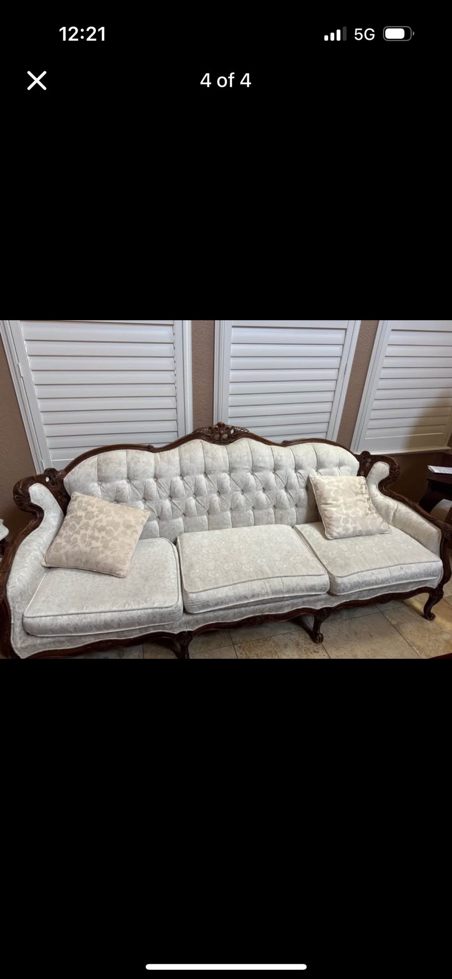 Nice White Couches
