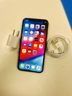 iPhone X unlocked for T Mobile 64 gigs