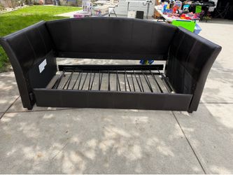 Twin bed with bottom for extra matress $50
