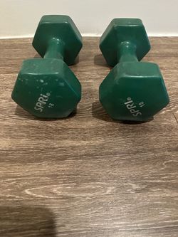 SPRI 18 lb Dumbbell Pair
