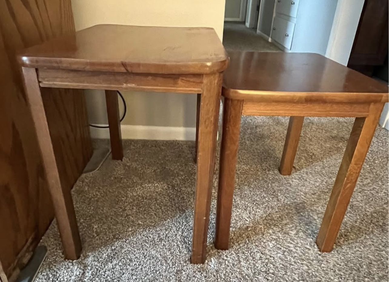 Wooden Nesting Tables