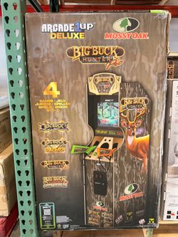 Arcade1Up Big Buck Hunter Pro Deluxe Arcade Brand New In Box