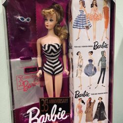 Original 1959 Sealed Barbie Doll & Package!  Vintage Reproduction