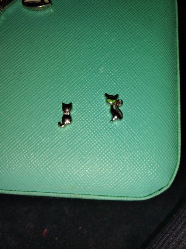 Mom & Baby kitty Floating Charms