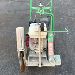Edco Concrete Saw Honda Motor