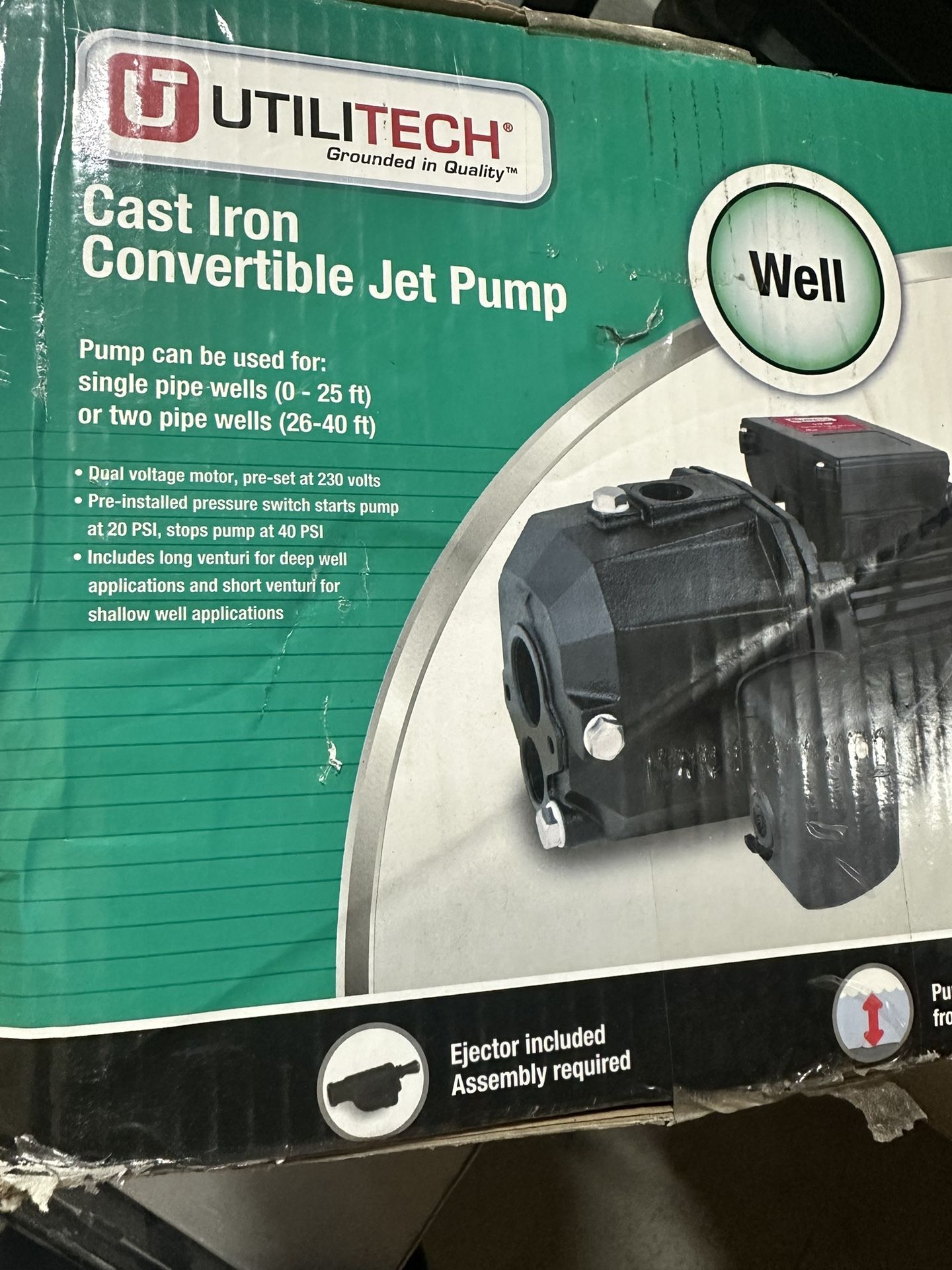 Well Pump Brand New 1/2 Hp 8.5 Gpm