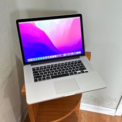 Apple MacBook Pro 15” 2015 Retina 2.5Ghz i7 16GB 500GB Radeon R9 M370x 2GB VRAM