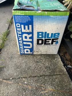 Blue Def Diesel Exhaust Fluid 