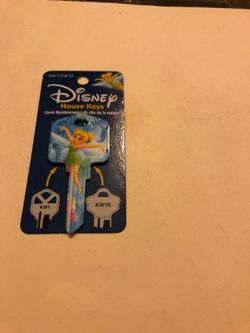 Disney house key tinker bell