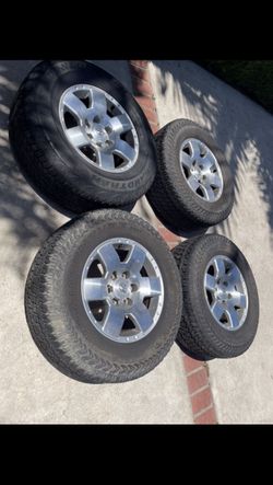 4 —- 265/65r17 6x139.7 6x5.5 Stock FJ CRuiser TRD Tacoma Lexus GX470 4Runner Yukon Tahoe Tundra Rims Wheels Tires!!!!!!!