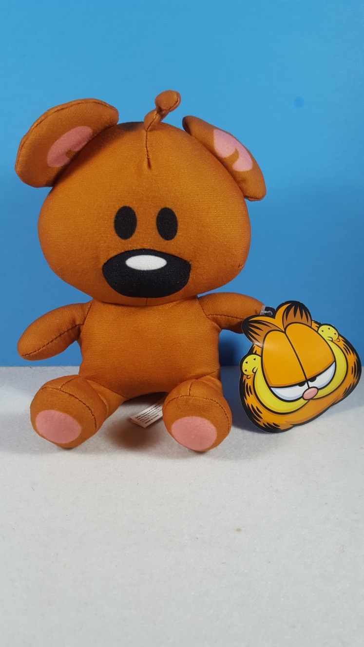 GARFIELD AND FRIENDS POOKY THE BEAR SO CUTE STUFFED ANIMAL SOFT TEDDY 7" DOLL