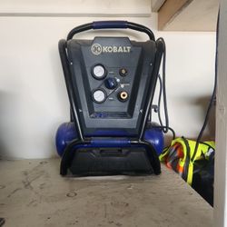 kobalt   air compressor 2 gallon 1hp.